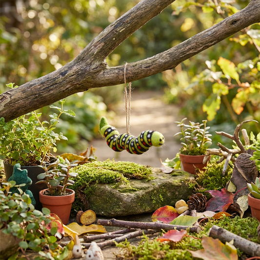 Carl the Caterpillar Felt Decoration