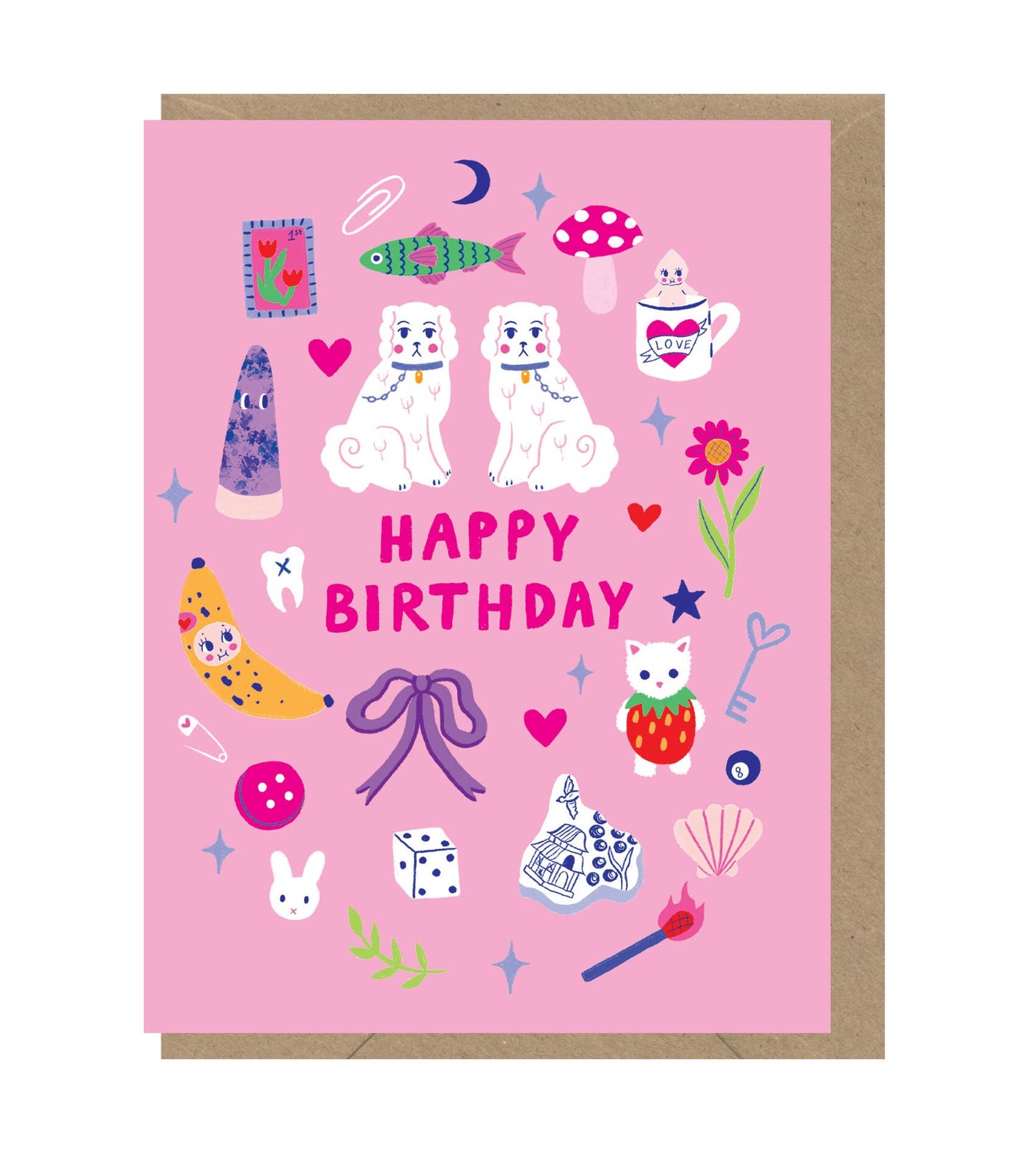 Birthday Trinkets - Mini Card