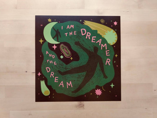 Dreamer Illustrated Print