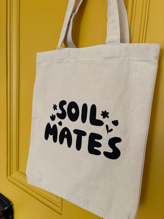 Soil Mates - MINI cotton tote bag