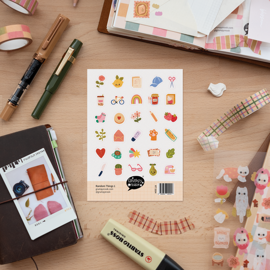 Random Things 1 Sticker Sheet