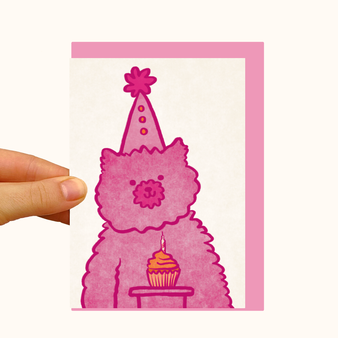Pink Party Bear