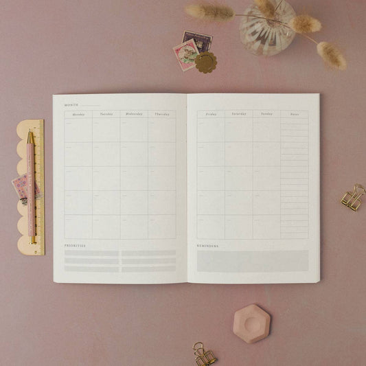 Dream Quilt Undated Weekly Planner