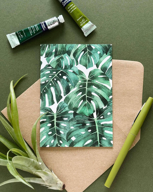 Monstera Deliciosa Card