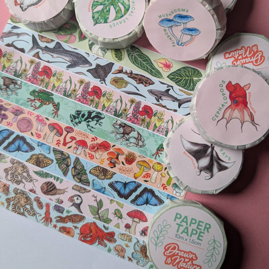 Tropical Leaf Washi Tape