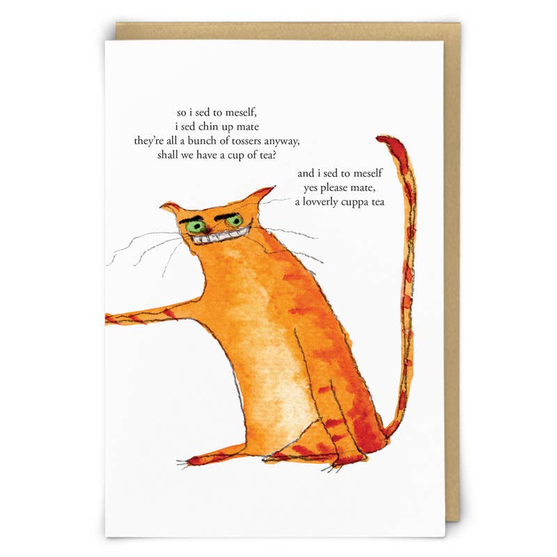 Cup of Tea Greetings Card