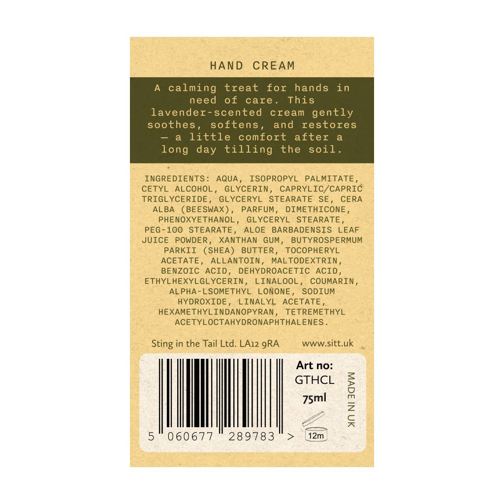 Gardener’s Lavender Hand Cream