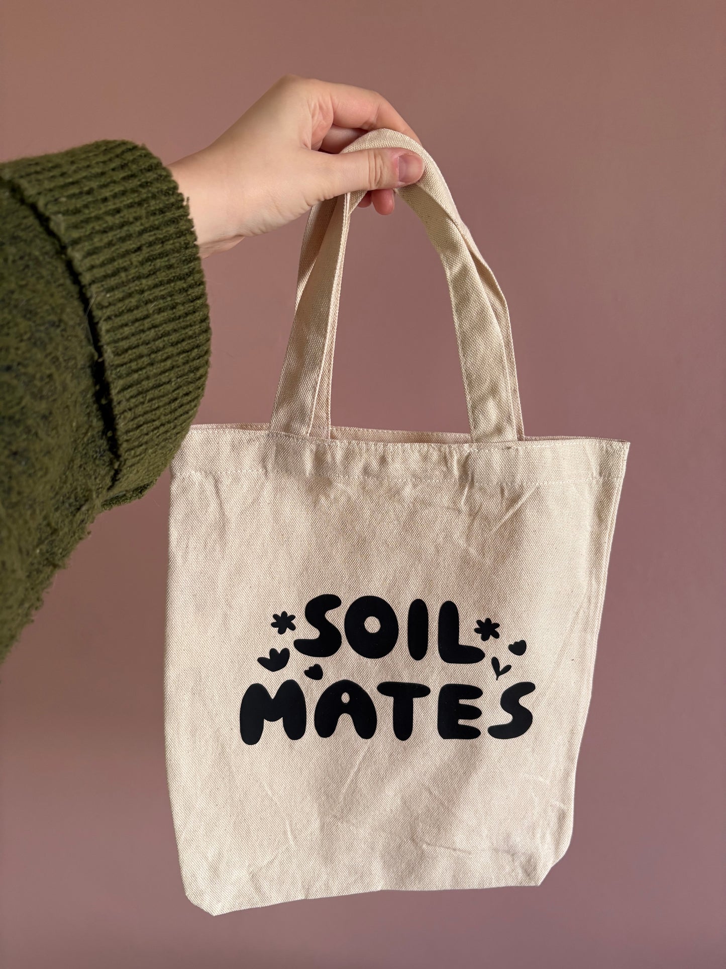 Soil Mates - MINI cotton tote bag