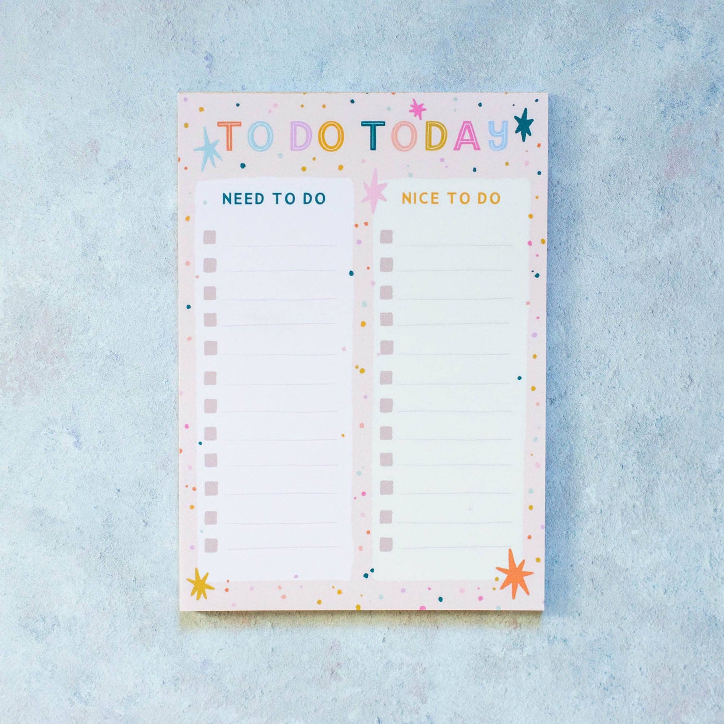 To Do Today A5 Pad