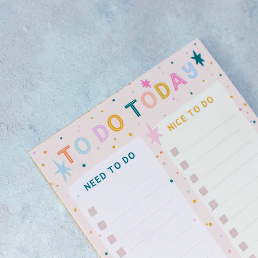To Do Today A5 Pad
