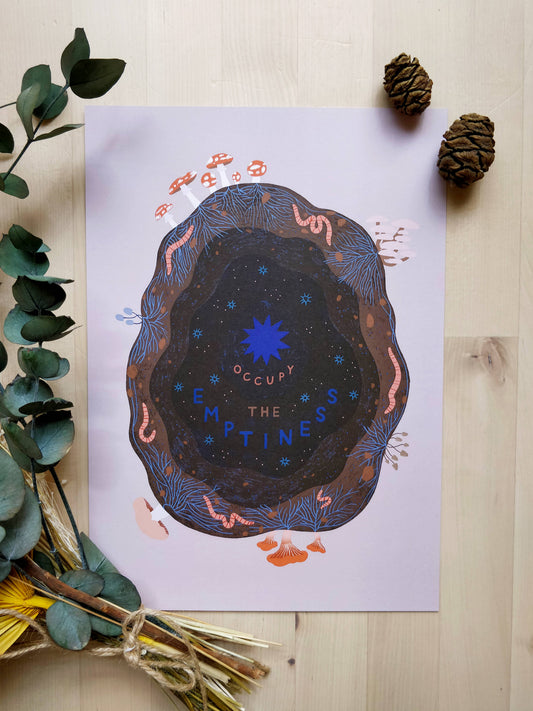 Occupy the Emptiness Print