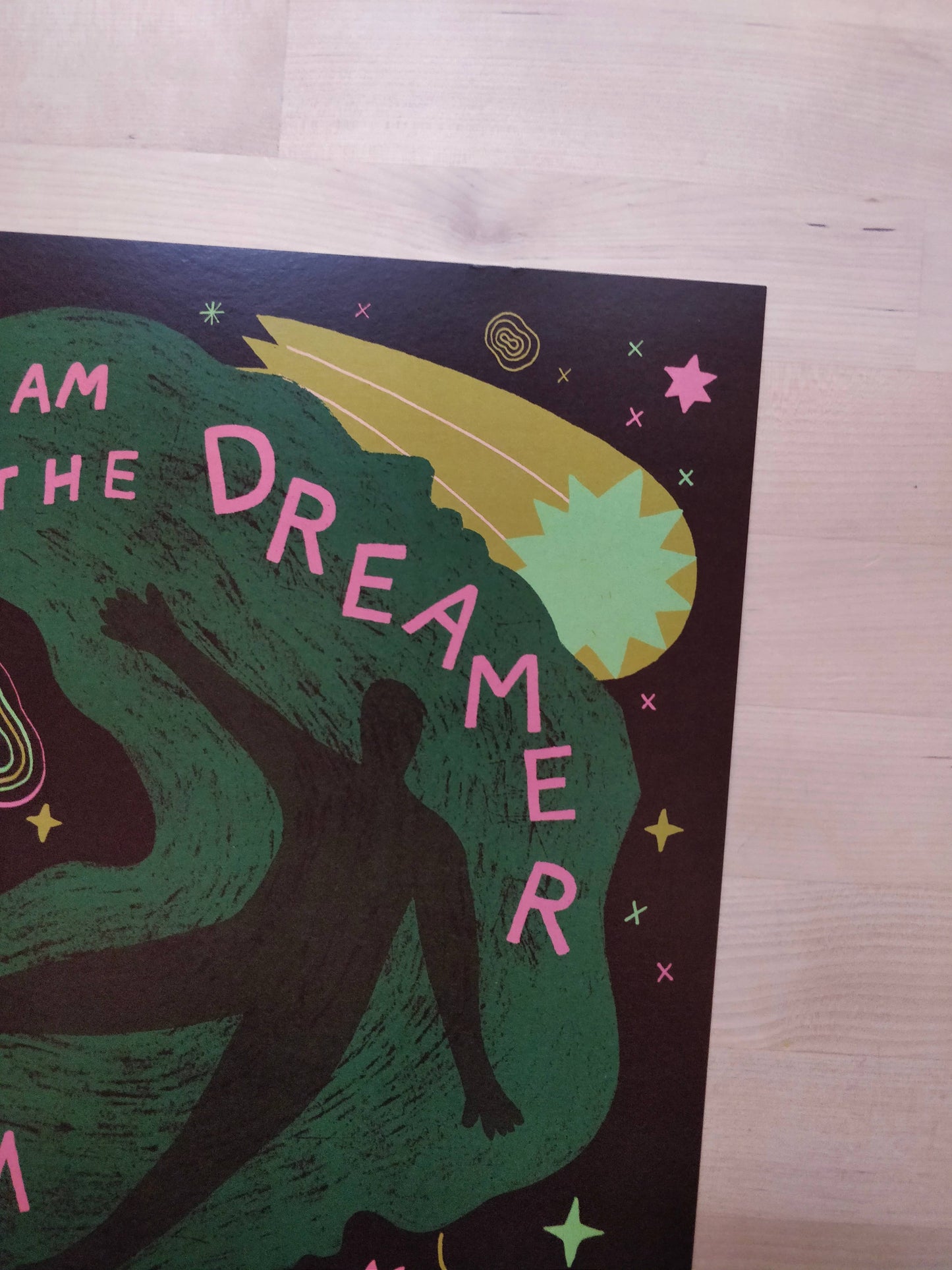 Dreamer Illustrated Print