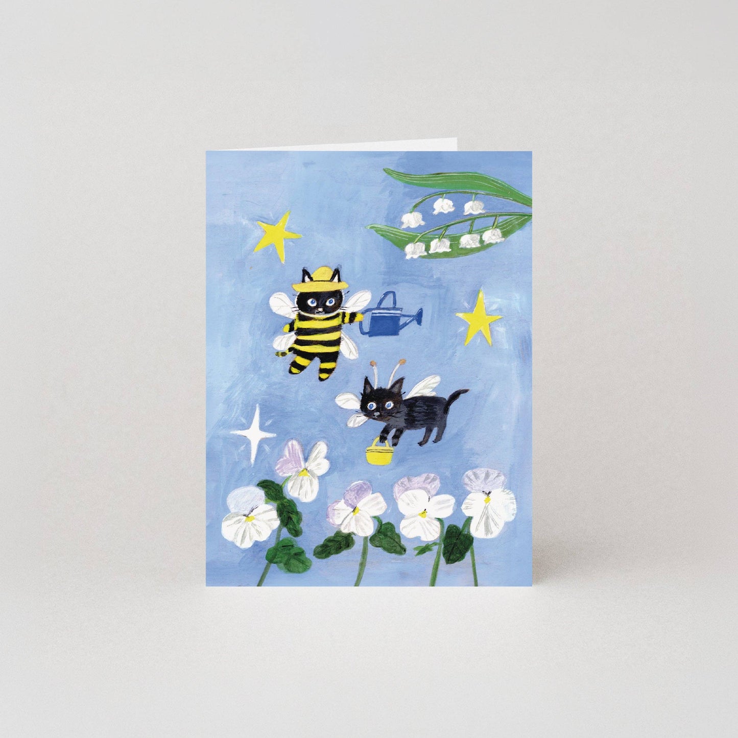 Bee Gardener Mini Card