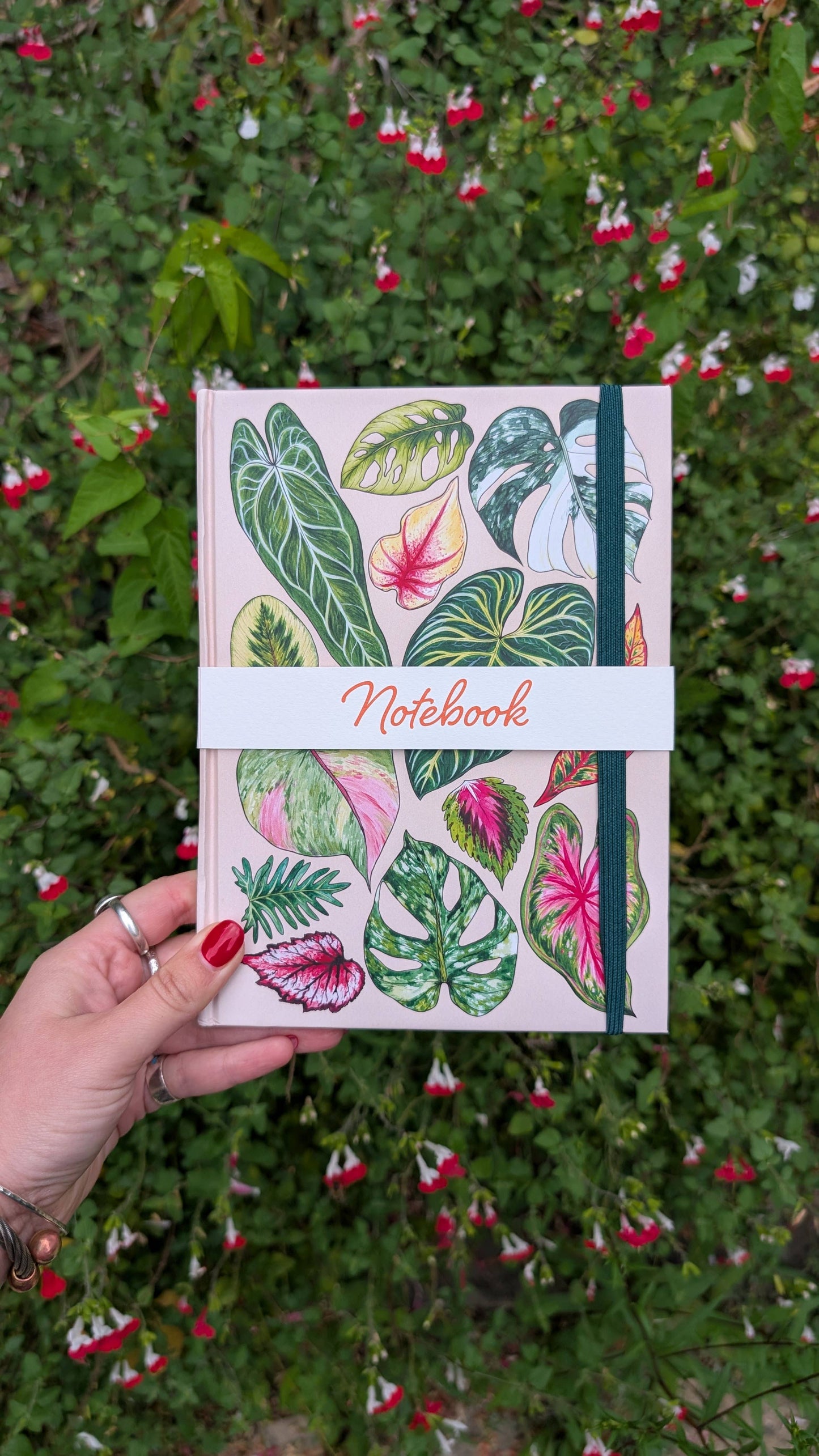 Tropical Leaves Notebook
