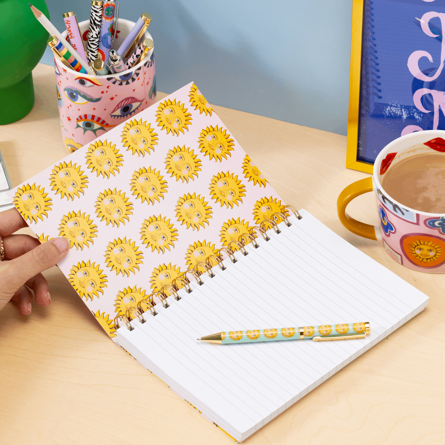 Grateful For Every Day Sunflower Notebook