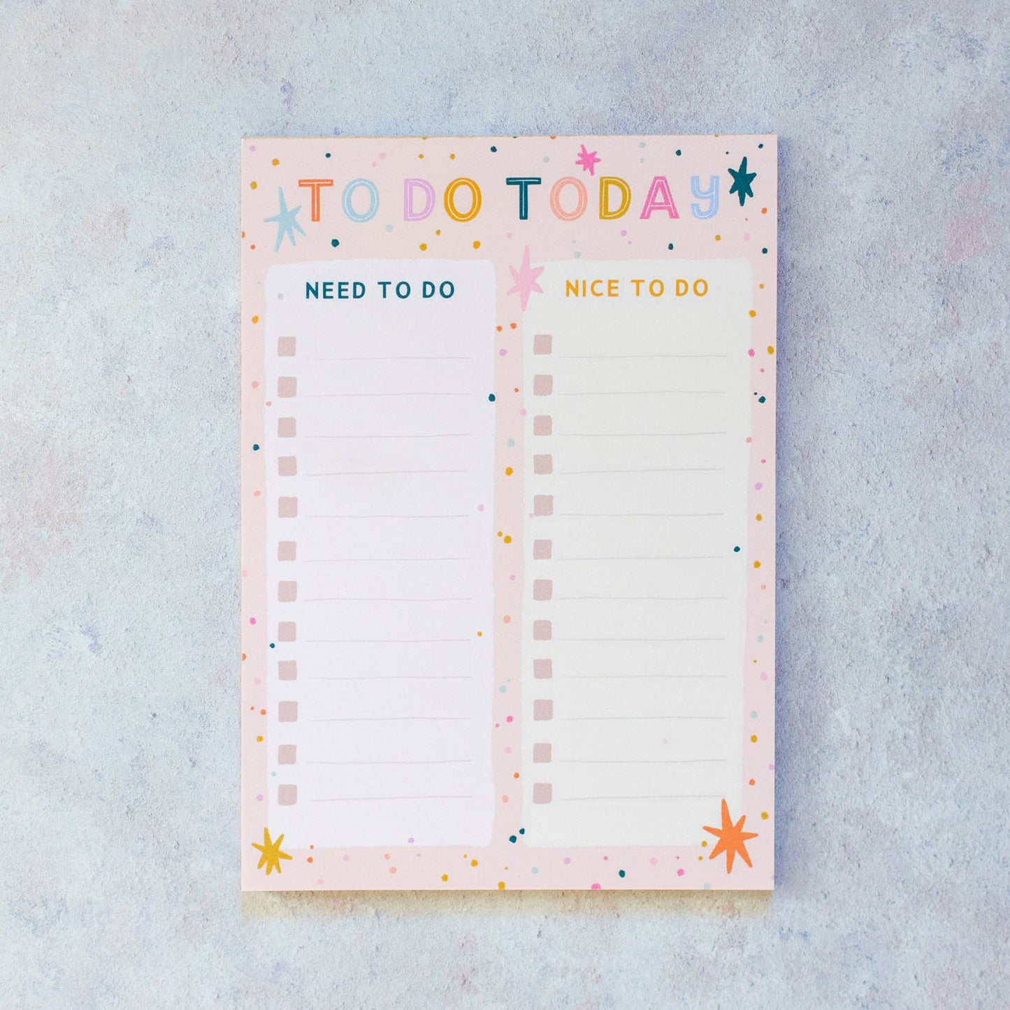 To Do Today A5 Pad
