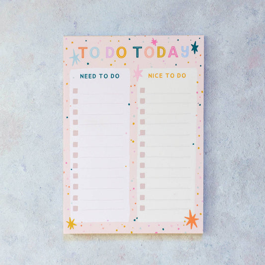 To Do Today A5 Pad
