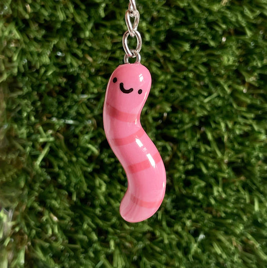 Worm Keychain