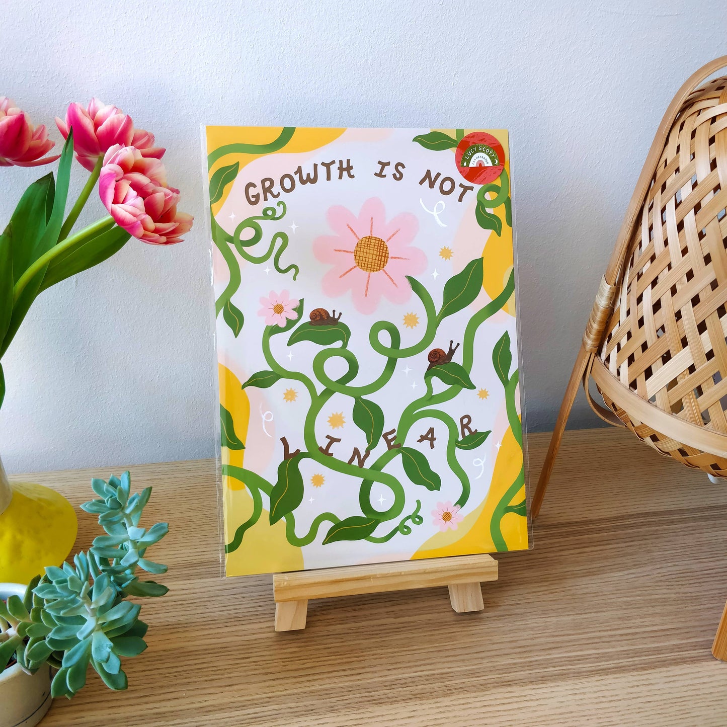 Growth isn't Linear Print