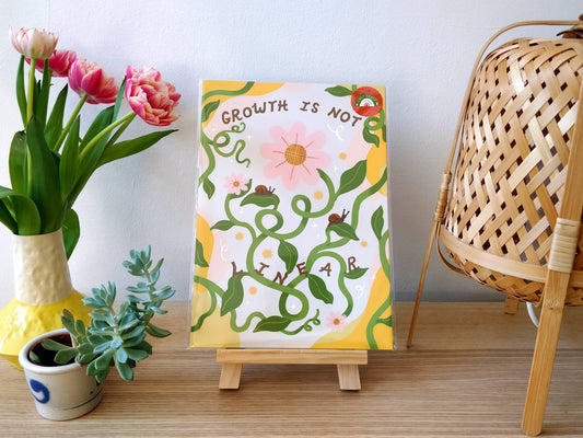 Growth isn't Linear Print
