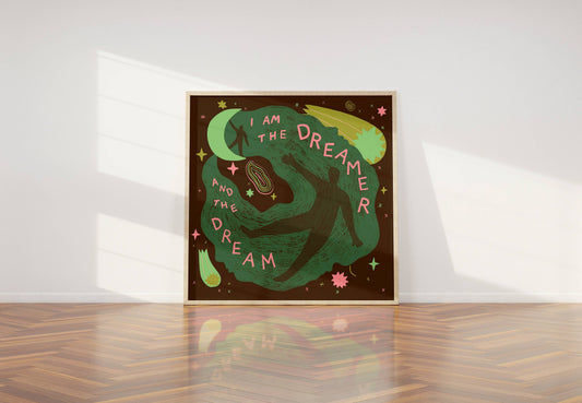 Dreamer Illustrated Print