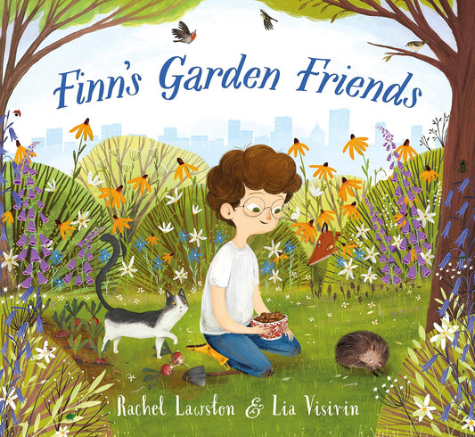 Finn’s Garden Friends - Children's Book - Bee Wildflowers