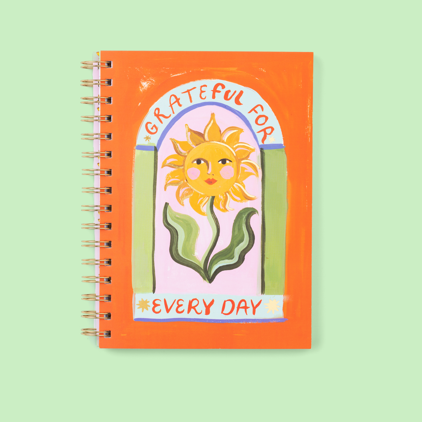 Grateful For Every Day Sunflower Notebook
