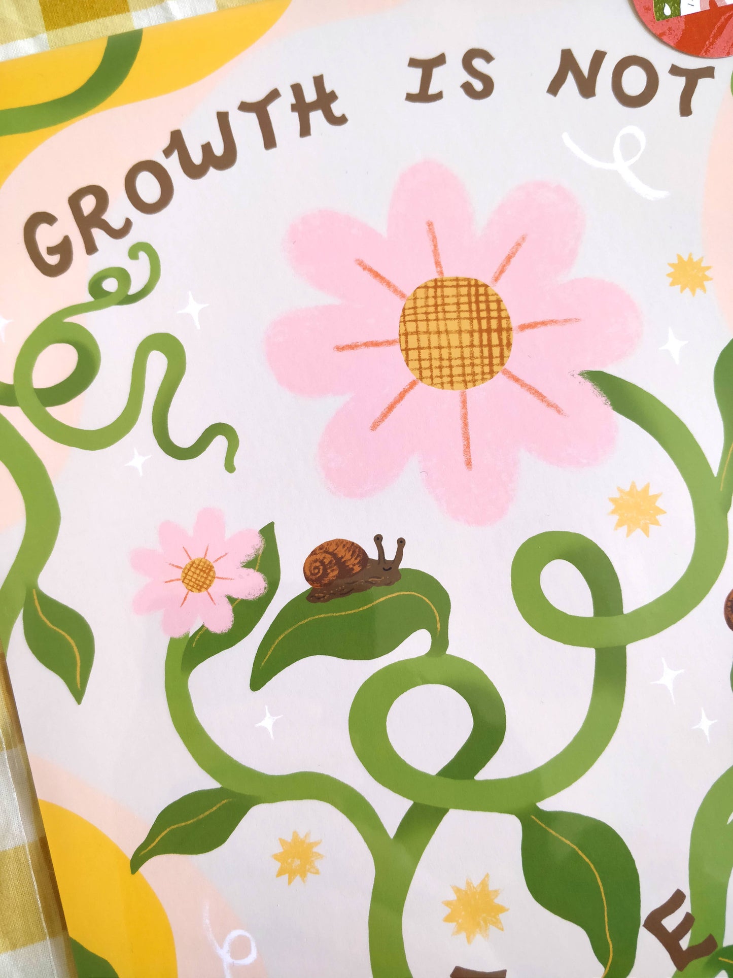 Growth isn't Linear Print