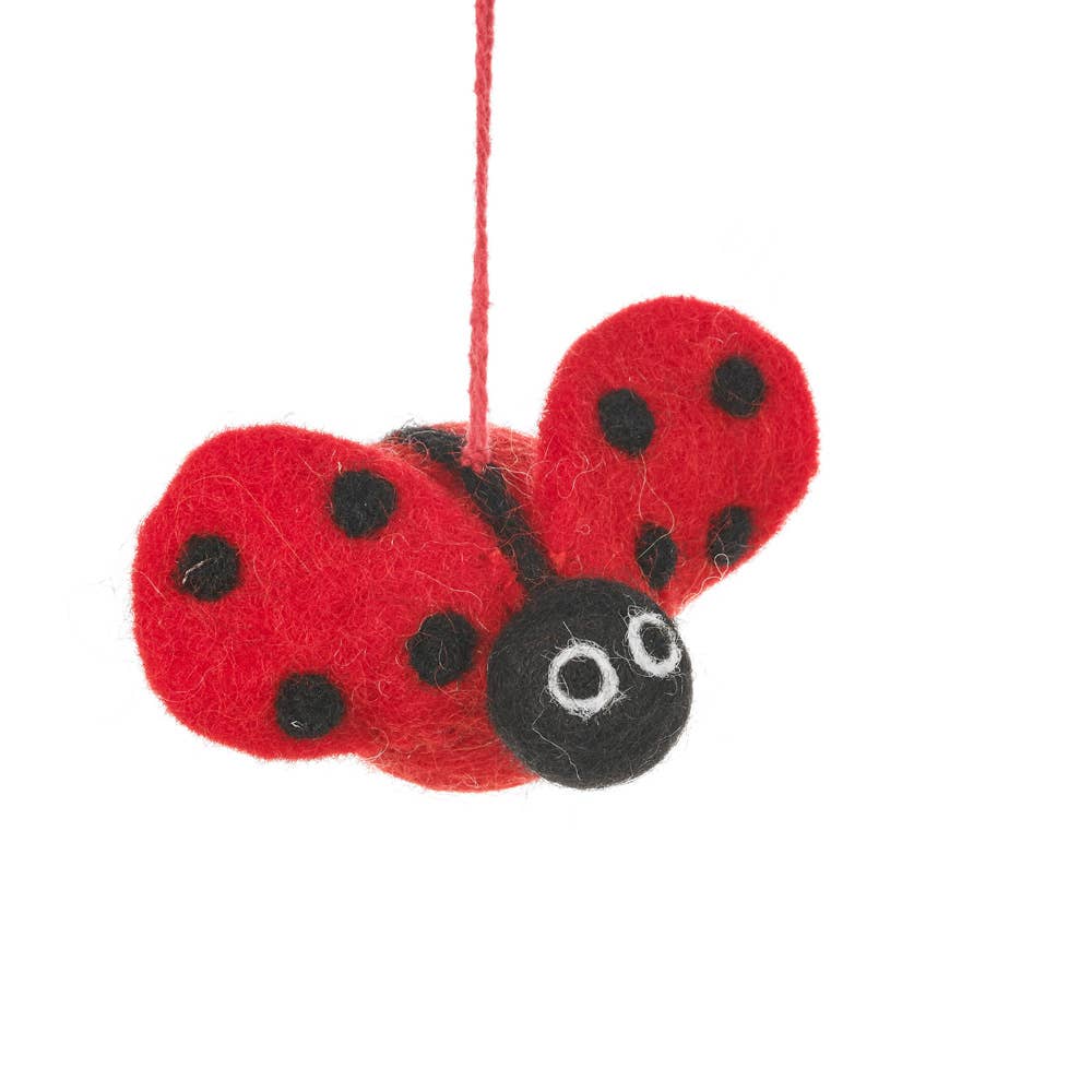 Lottie Ladybird Felt Decoration