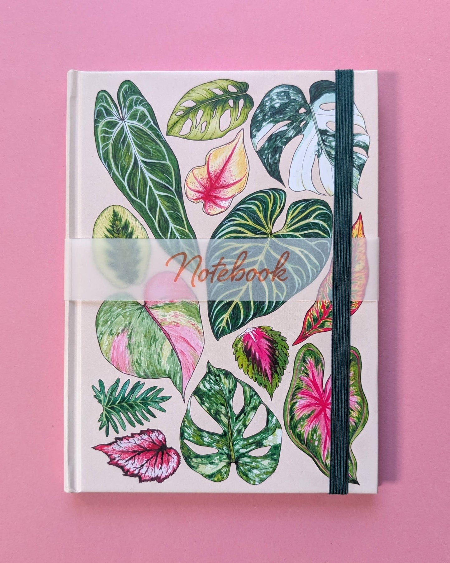 Tropical Leaves Notebook