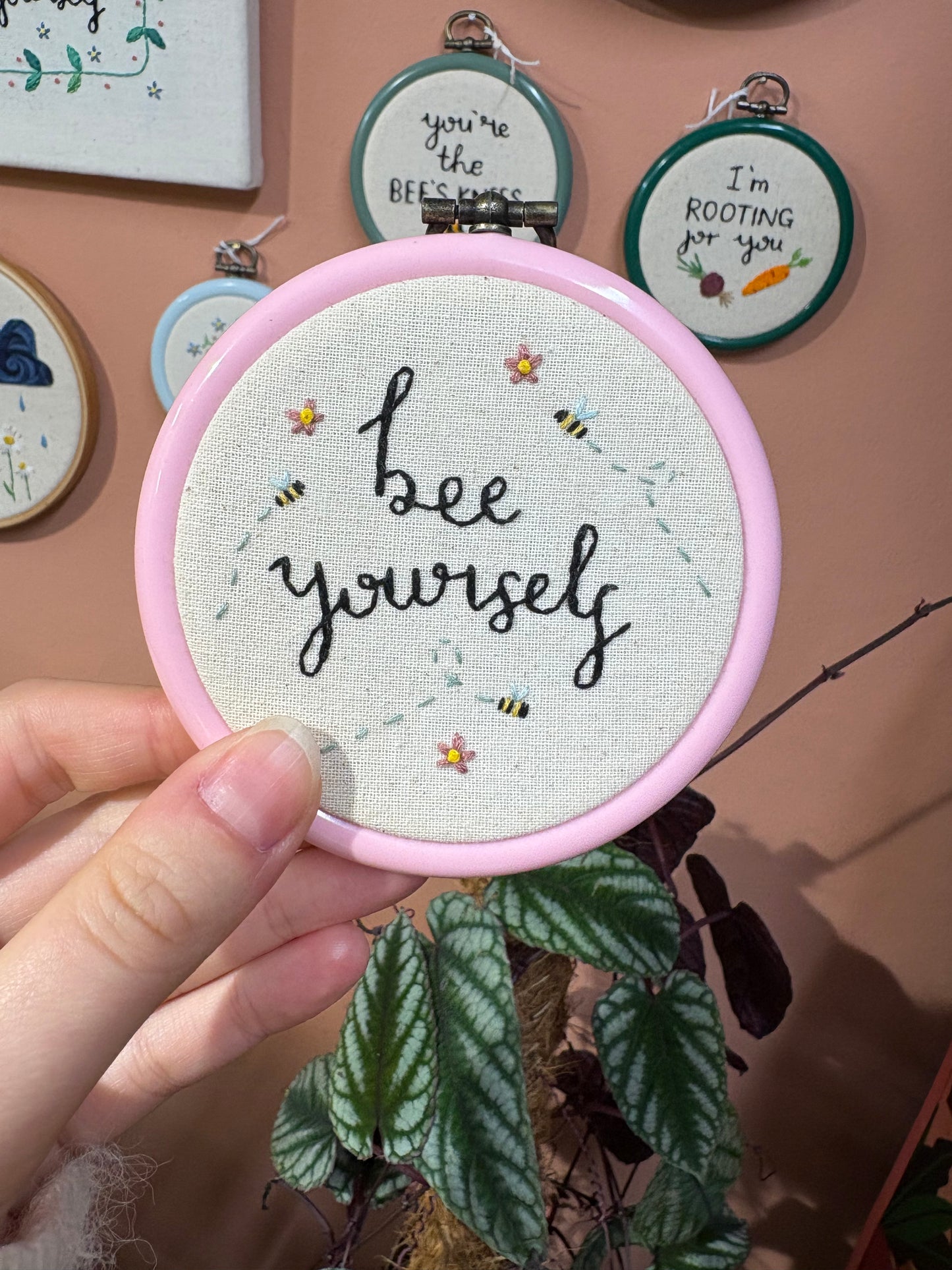 Bee Yourself Embroidery