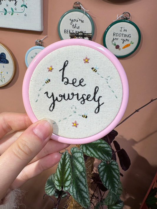 Bee Yourself Embroidery