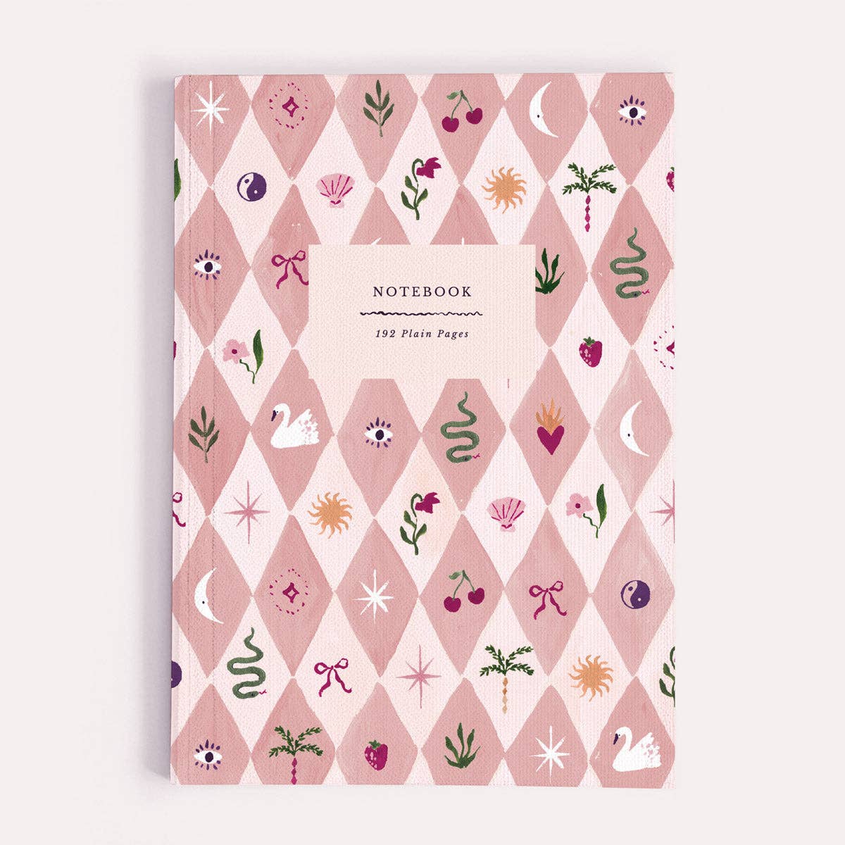 Blush Harlequin Notebook