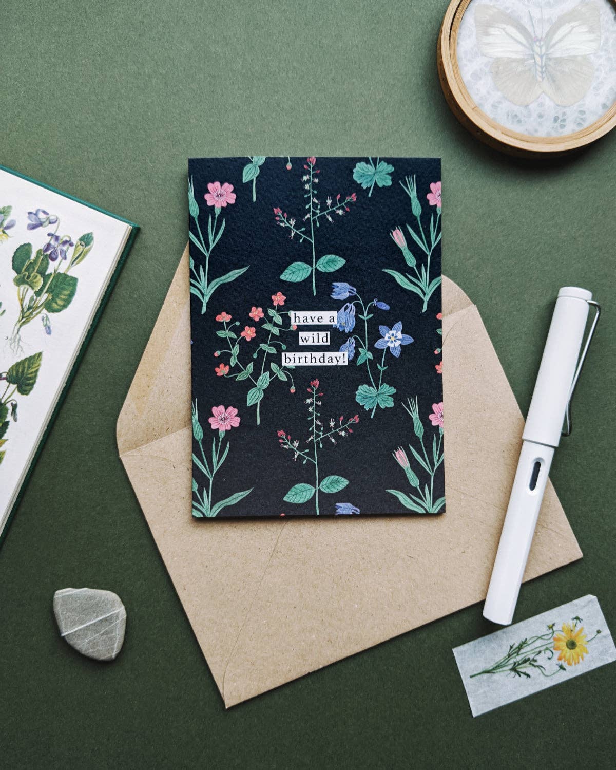 Have A Wild(flower) Birthday Card