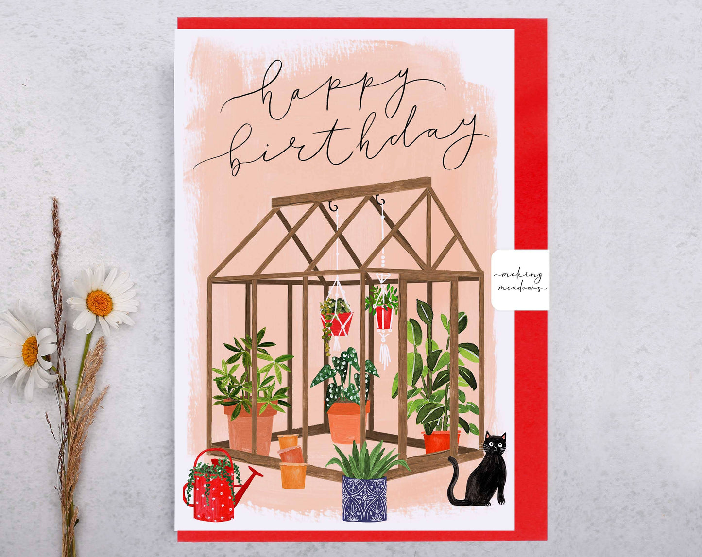 Birthday Greenhouse Card