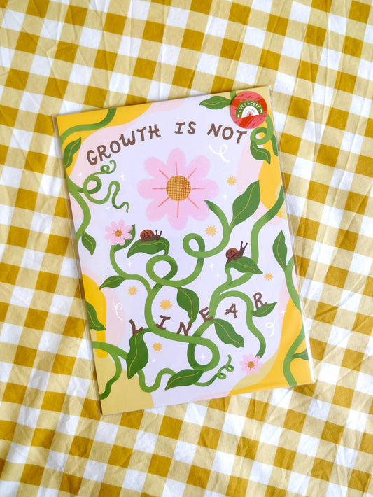 Growth isn't Linear Print