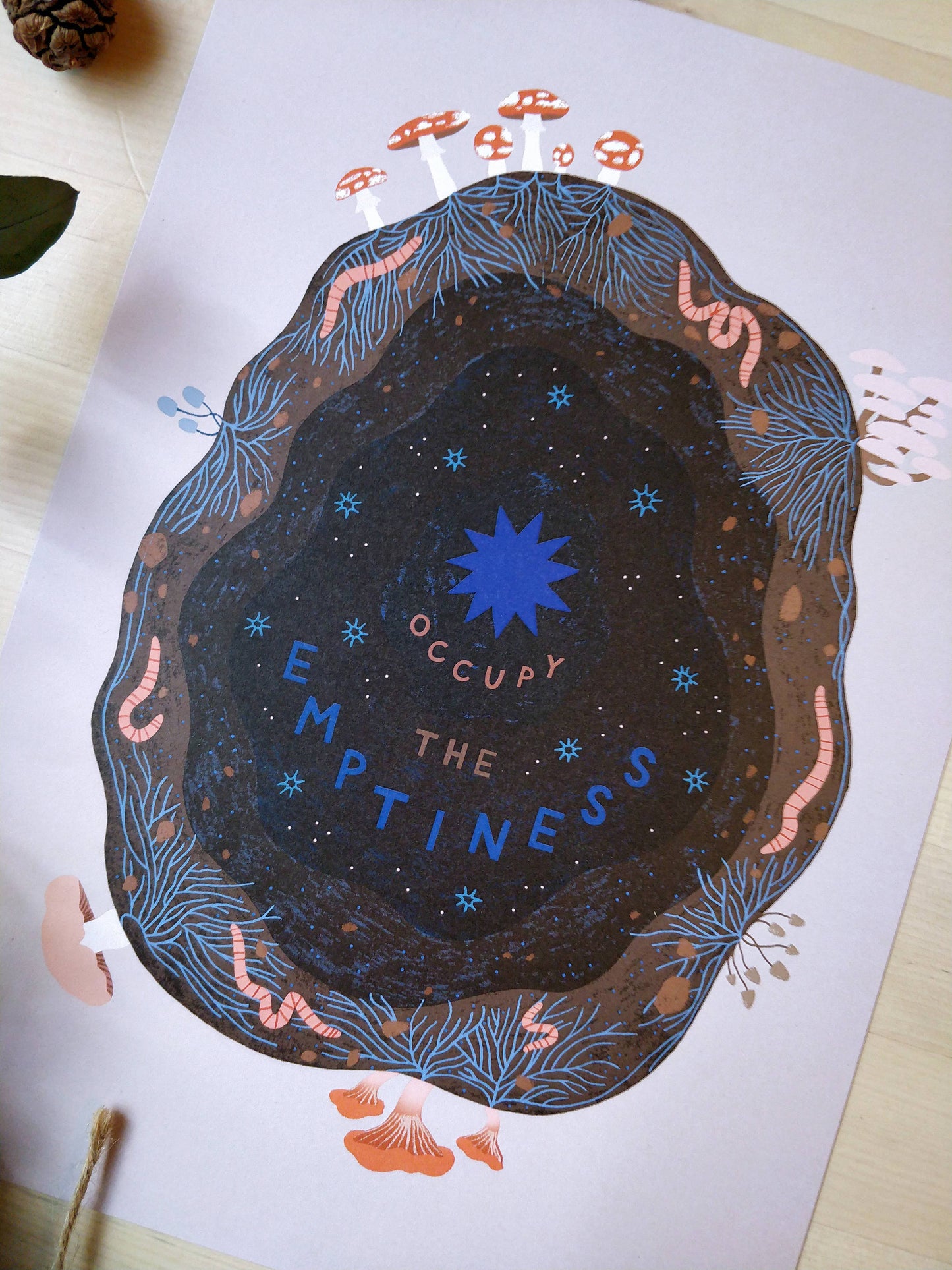 Occupy the Emptiness Print