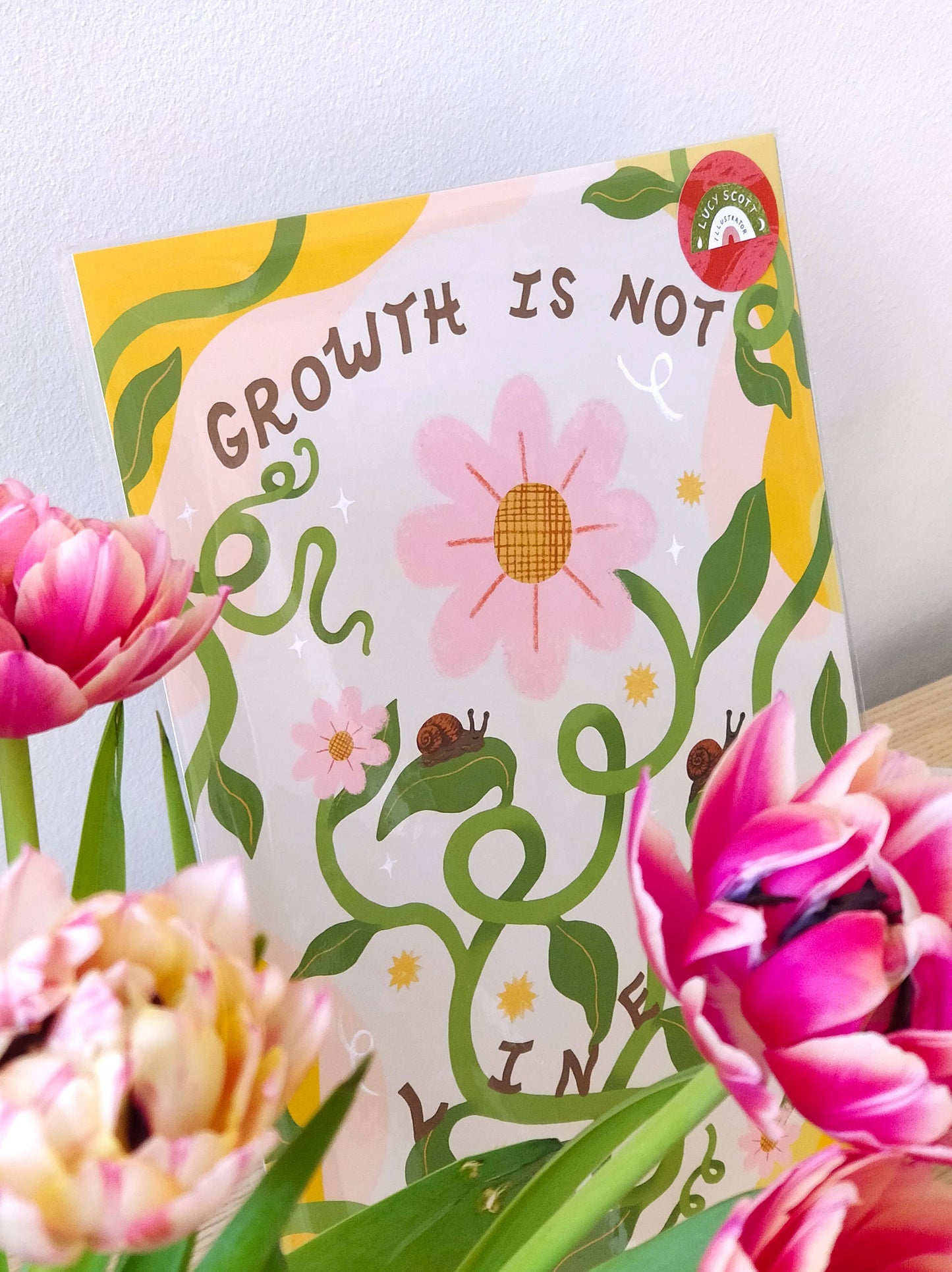 Growth isn't Linear Print