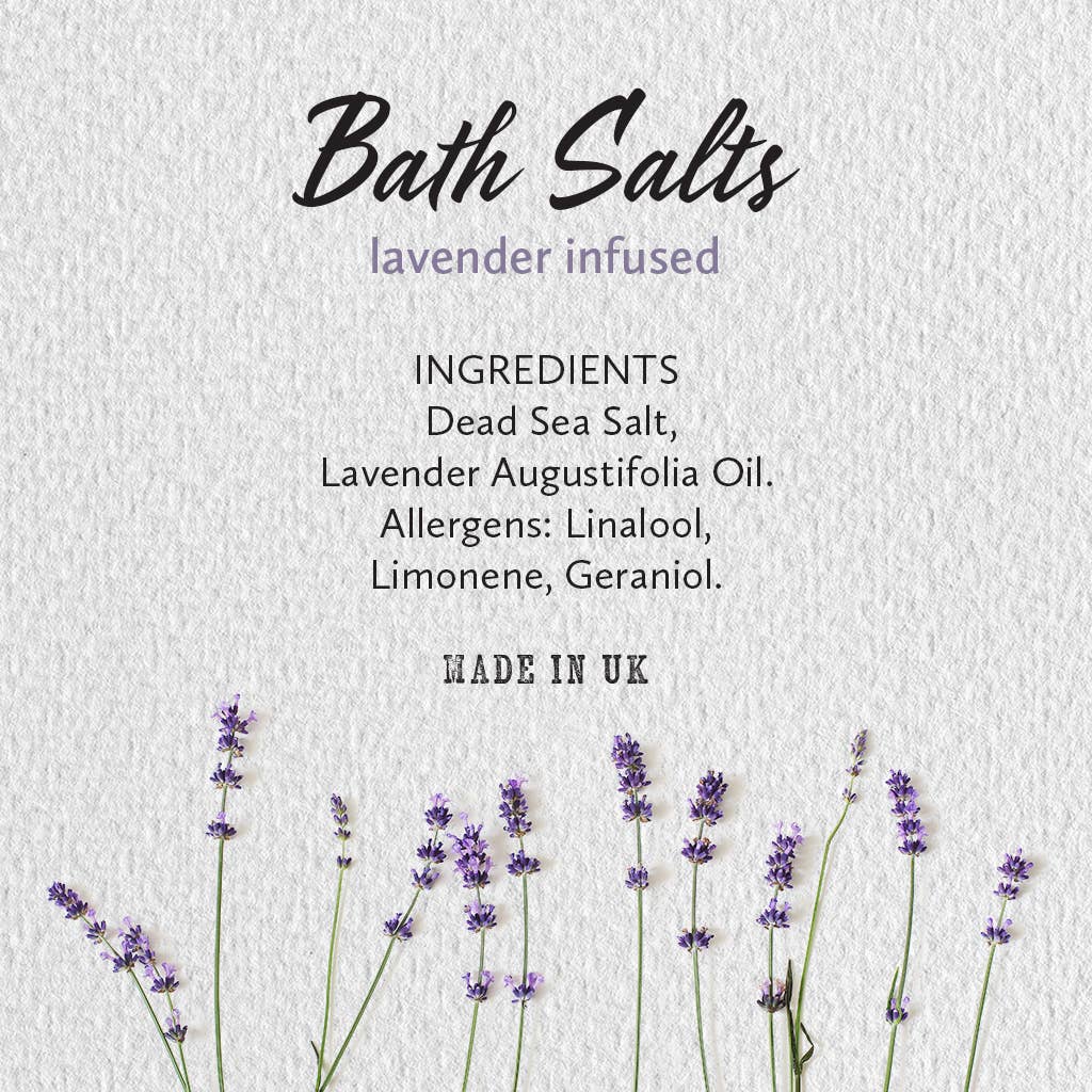Lavender Bath Salts 300g