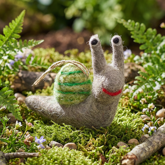 Shelby the Snail Felt Decoration