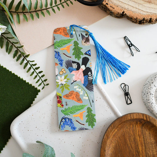 Ancient Woodland Wildlife Bookmark