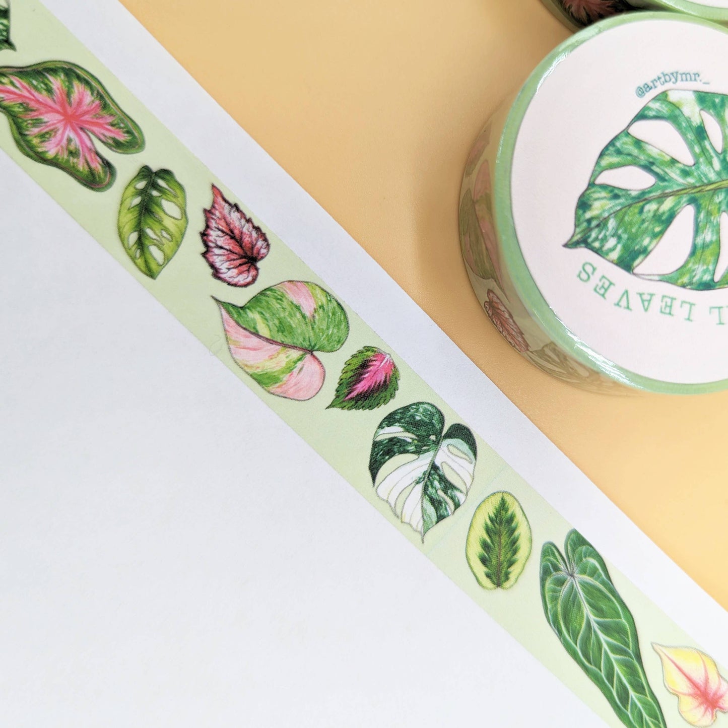 Tropical Leaf Washi Tape