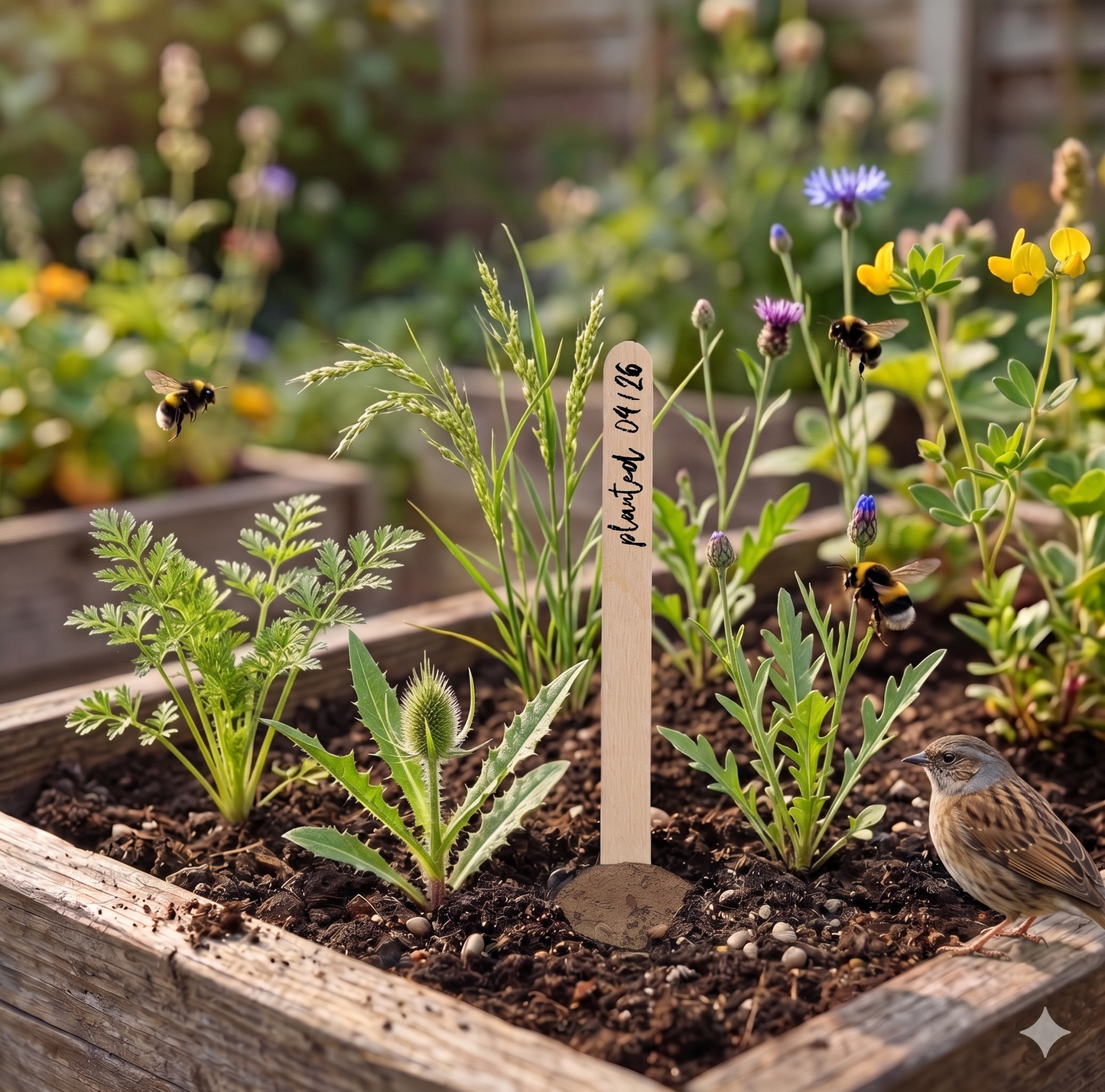 Wildflower Seedpop: Bird Friendly
