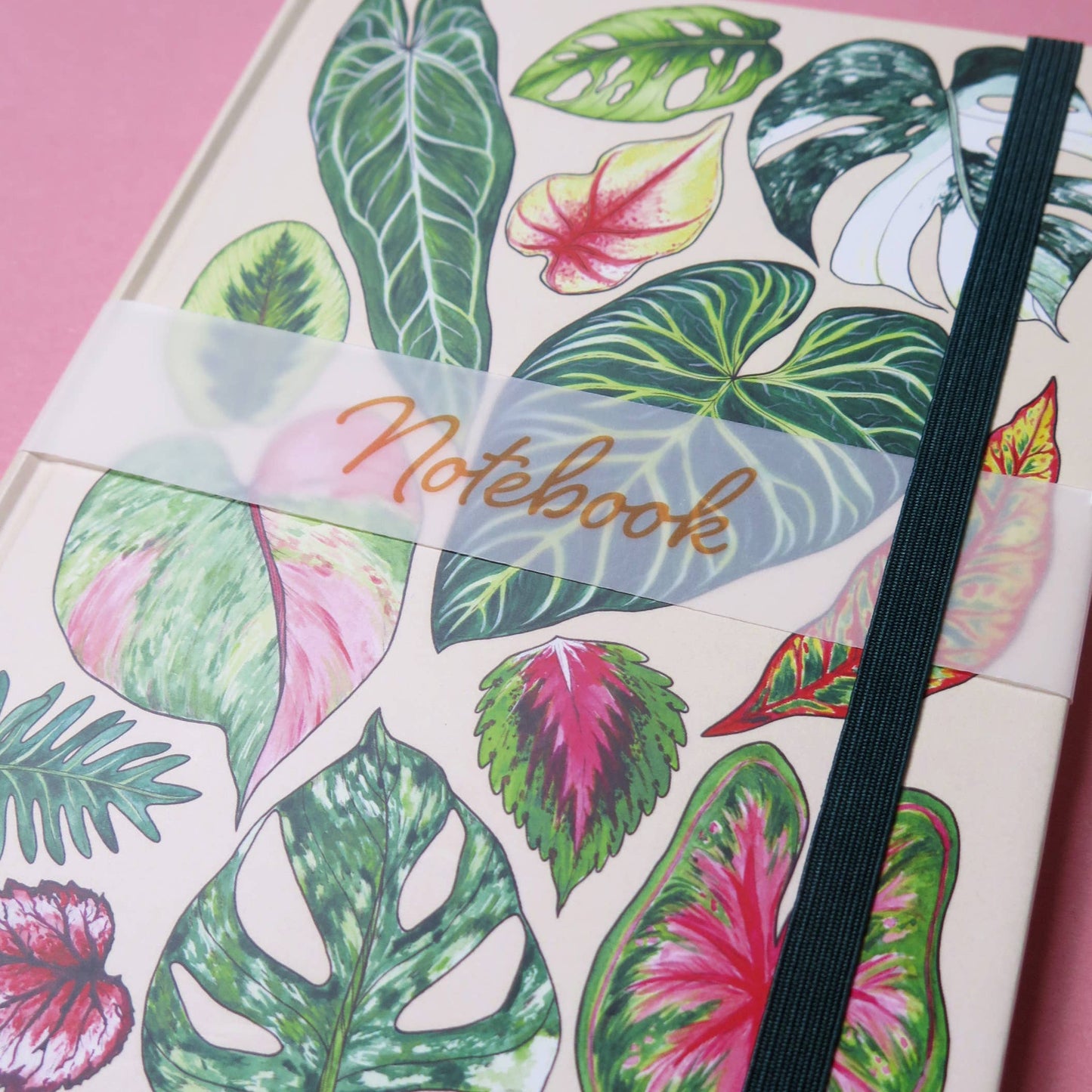 Tropical Leaves Notebook