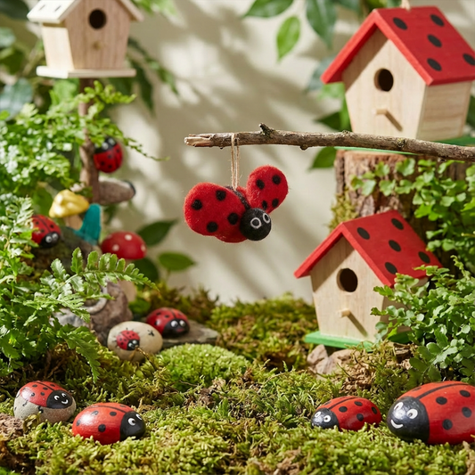Lottie Ladybird Felt Decoration