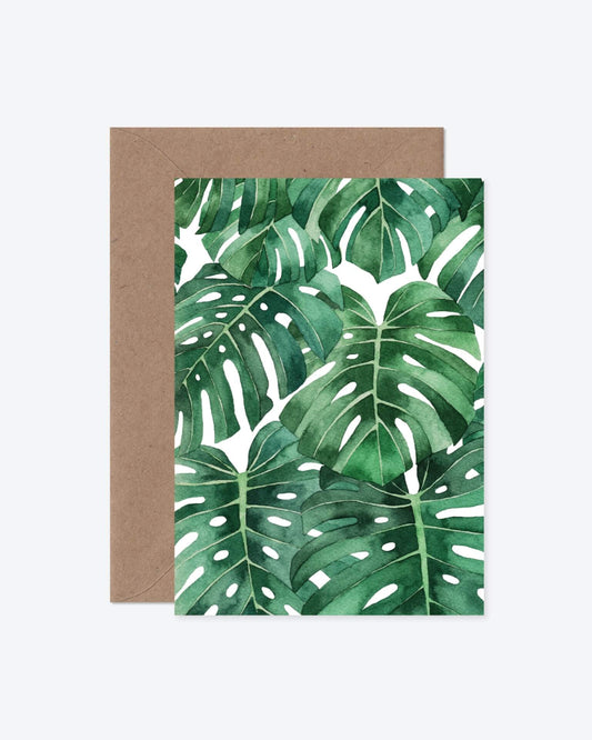 Monstera Deliciosa Card