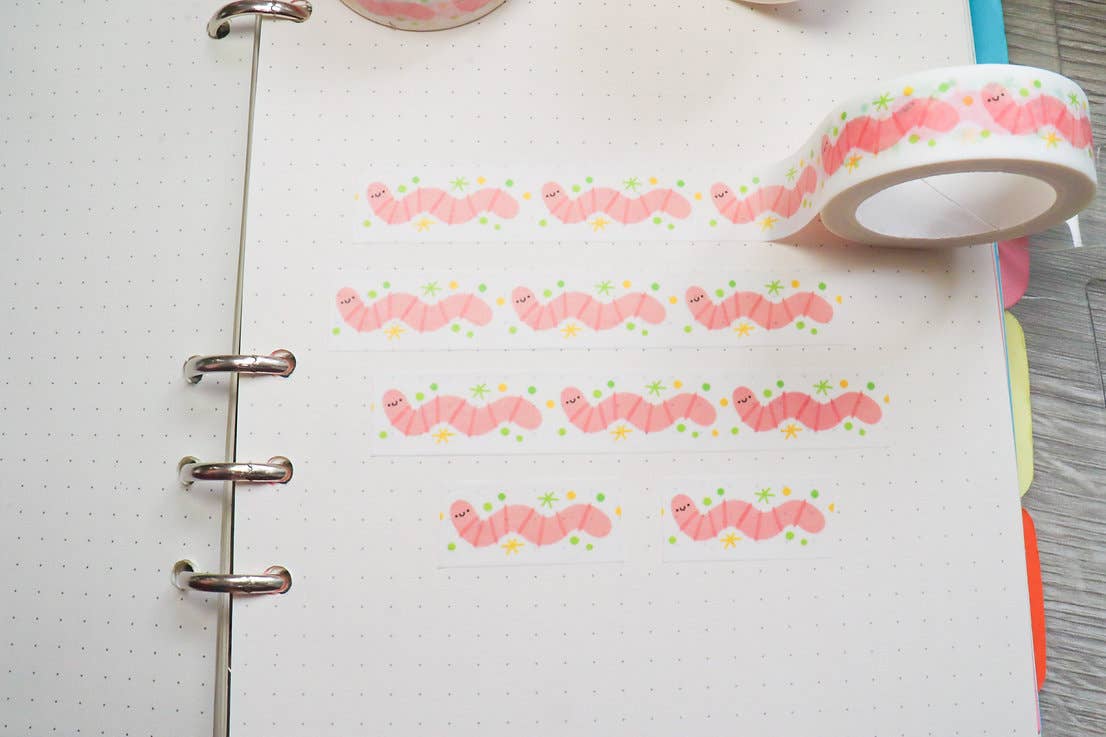 Worm Washi Tape