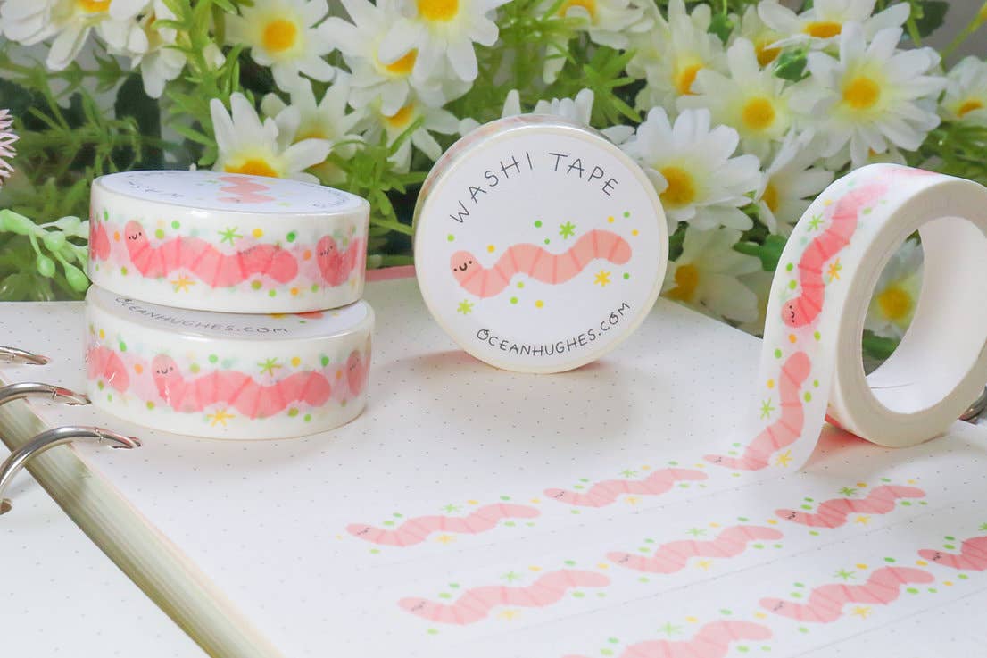 Worm Washi Tape