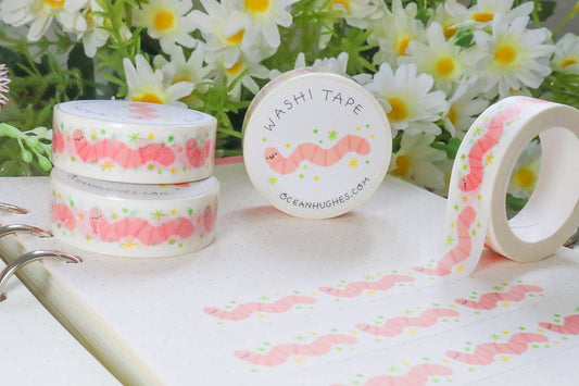 Worm Washi Tape