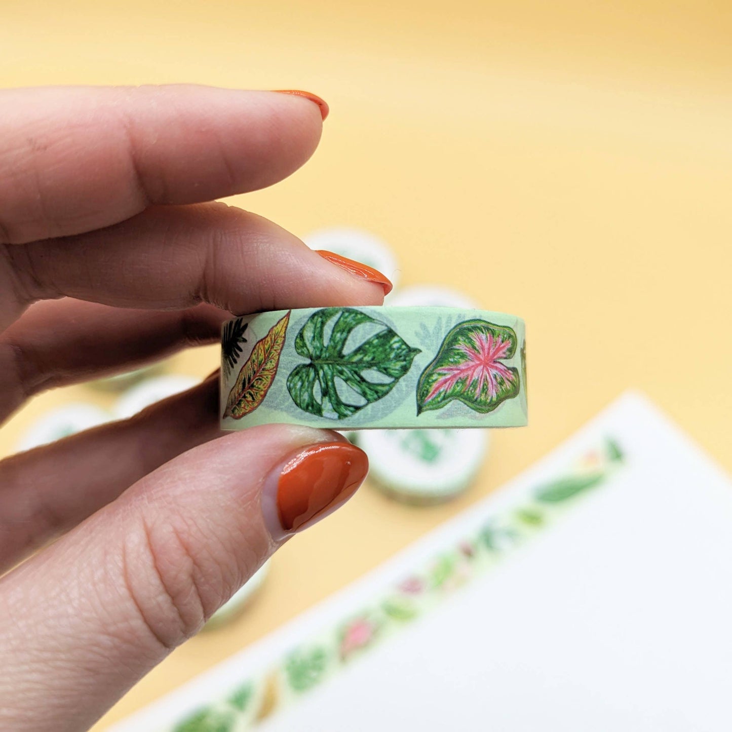 Tropical Leaf Washi Tape